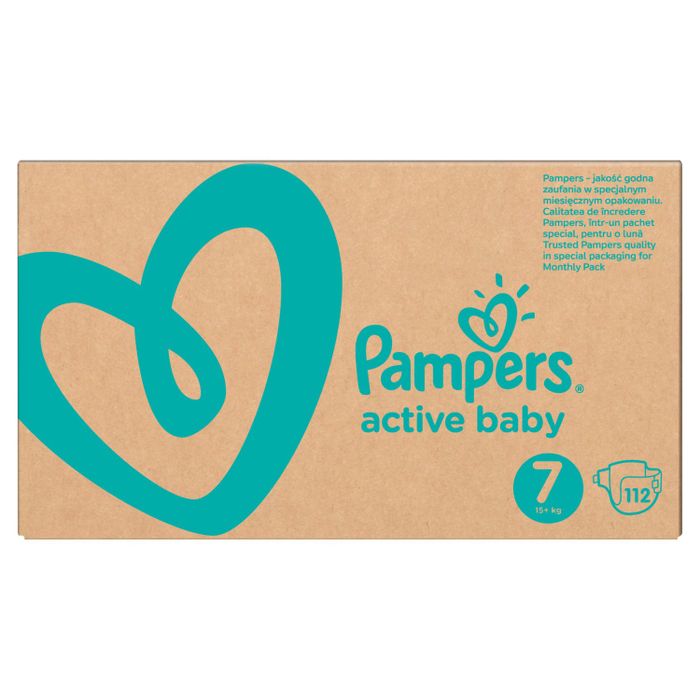 PAMPERS PAMPERS PIELUCHY ACTIVE BABY MSB S7 116 main product photo