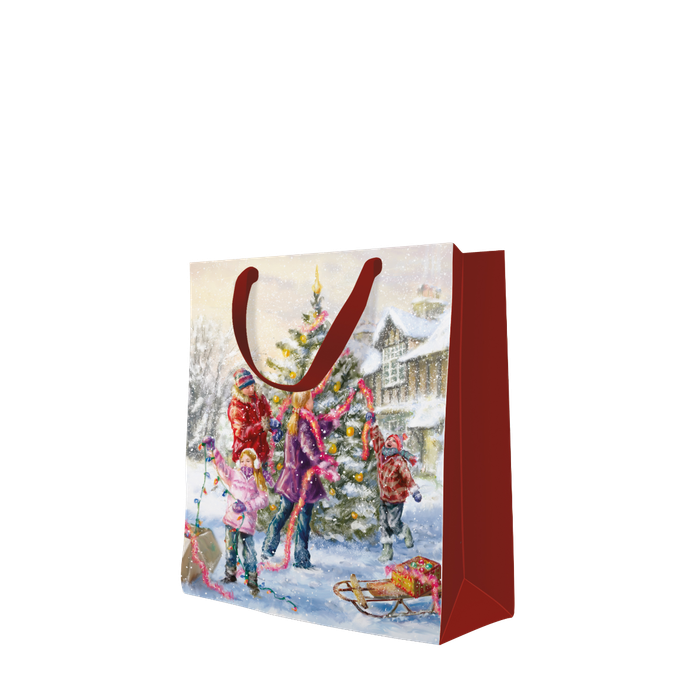 Torba prezentowa FAMILY HOLIDAYS Medium, 1 szt.  main product photo