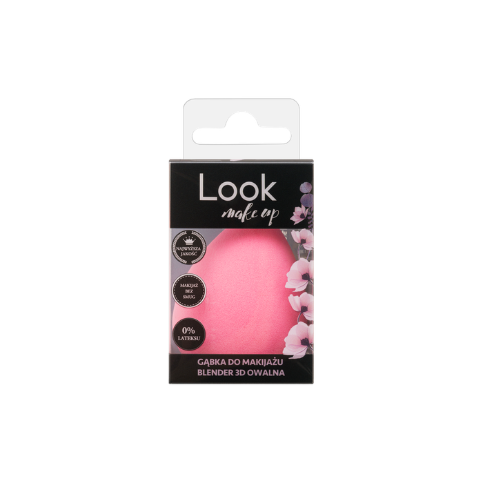 LOOK LOOK MAKEUP BLENDER3D GĄBKA OWALNA,1SZT main product photo