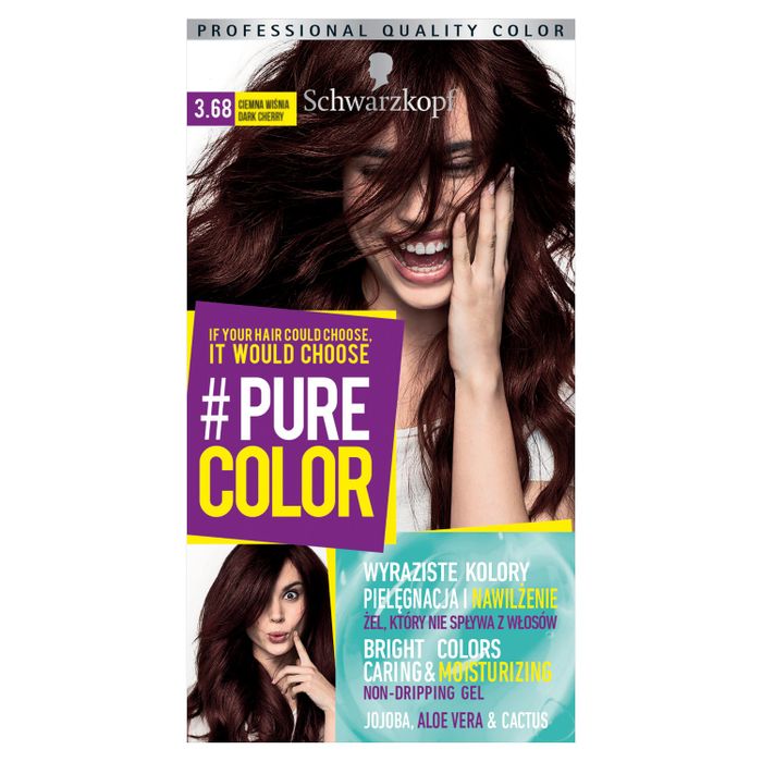 Farba Do Włosów 3.68 Ciemna Wiśnia 1 szt. main product photo