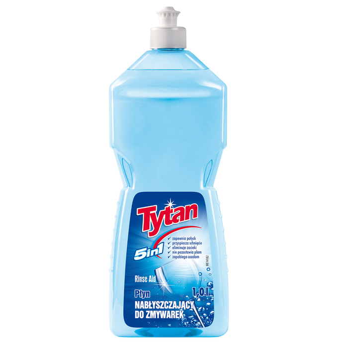 Tytan nabłyszczasz do zmywarki 5w1 płyn nabłyszczający 1L main product photo