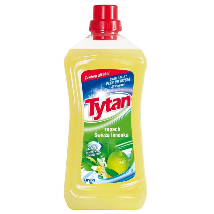Tytan uniwersalny płyn do mycia Świeża Limonka 1L main product photo
