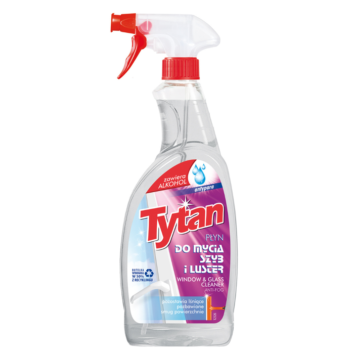Tytan płyn do mycia szyb luster spray Antypara 750 ml main product photo