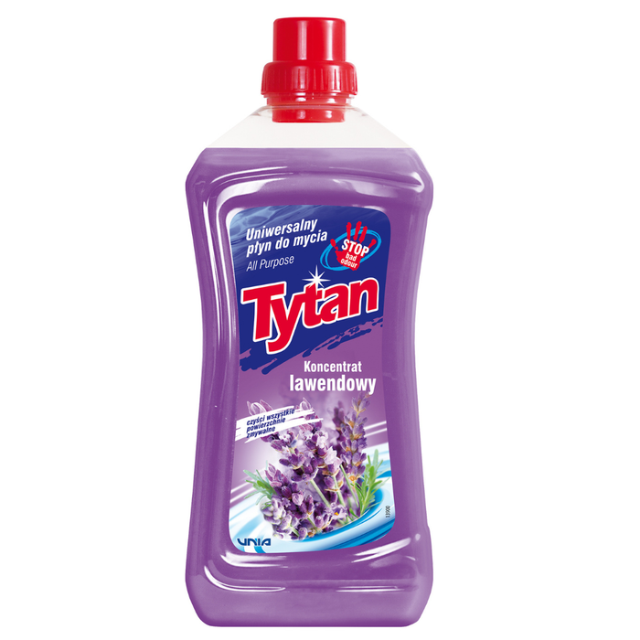 Tytan uniwersalny płyn do mycia koncentrat Lawendowy 1L main product photo