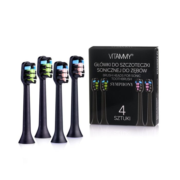 Vitammy Symphony końcówki do szczoteczki 4 sztuki main product photo