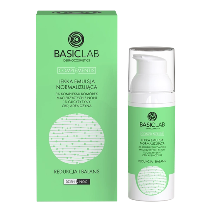 Basiclab lekka emulsja normalizująca 50 ml main product photo