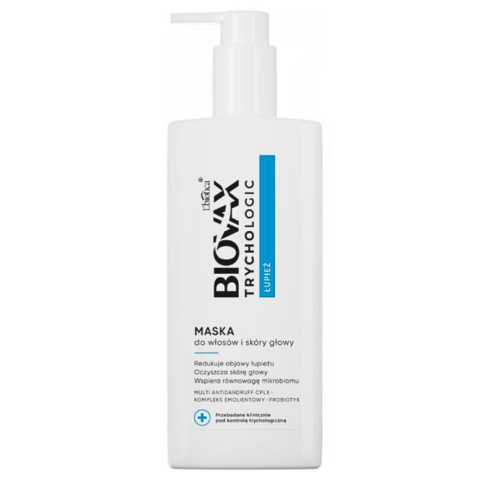 Biovax maska do włosów i skóry głowy Trychologic Łupież 200 ml main product photo