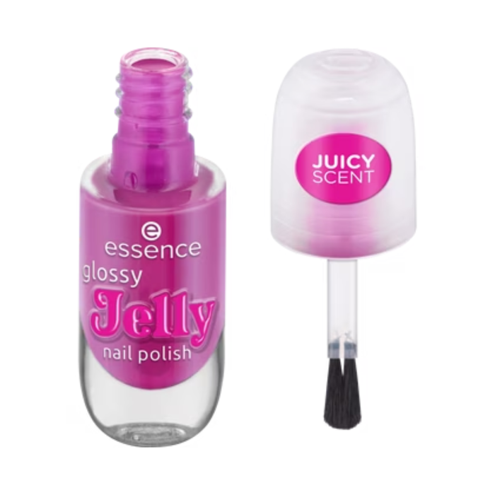 ESSENCE GLOSSY JELLY LAKIER DO PAZNOKCI SUMMER SPLASH 01 main product photo