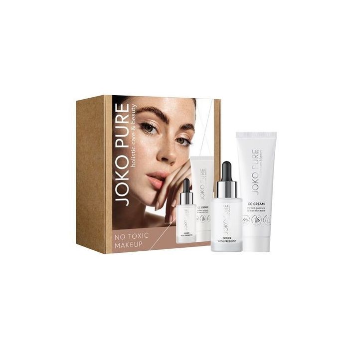 Joko Pure Holistic Care&Beauty baza pod makijaż z prebiotykiem 10ml + nawilżający krem CC do twarzy 30ml main product photo