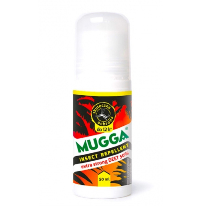 MUGGA ROLL-ON PLASTIC DEET 50%. 50 ML main product photo