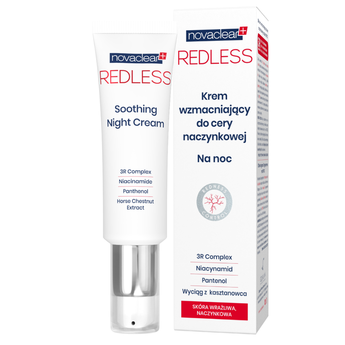 NOVACLEAR krem wzmacniający do cery naczynkowej na noc 50ML main product photo