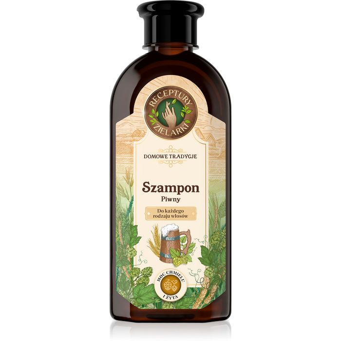 Receptury Zielarki Domowe Tradycje Szampon piwny do każdego rodzaju włosów main product photo