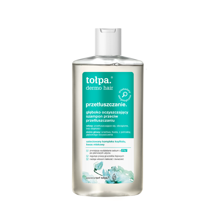 Tołpa Dermo Hair oczyszczający szampon przetłuszczenie 250 ml main product photo