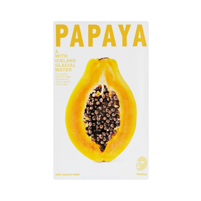 ICELAND Wygładzająca maska z wodą z lodowca i papają main product photo