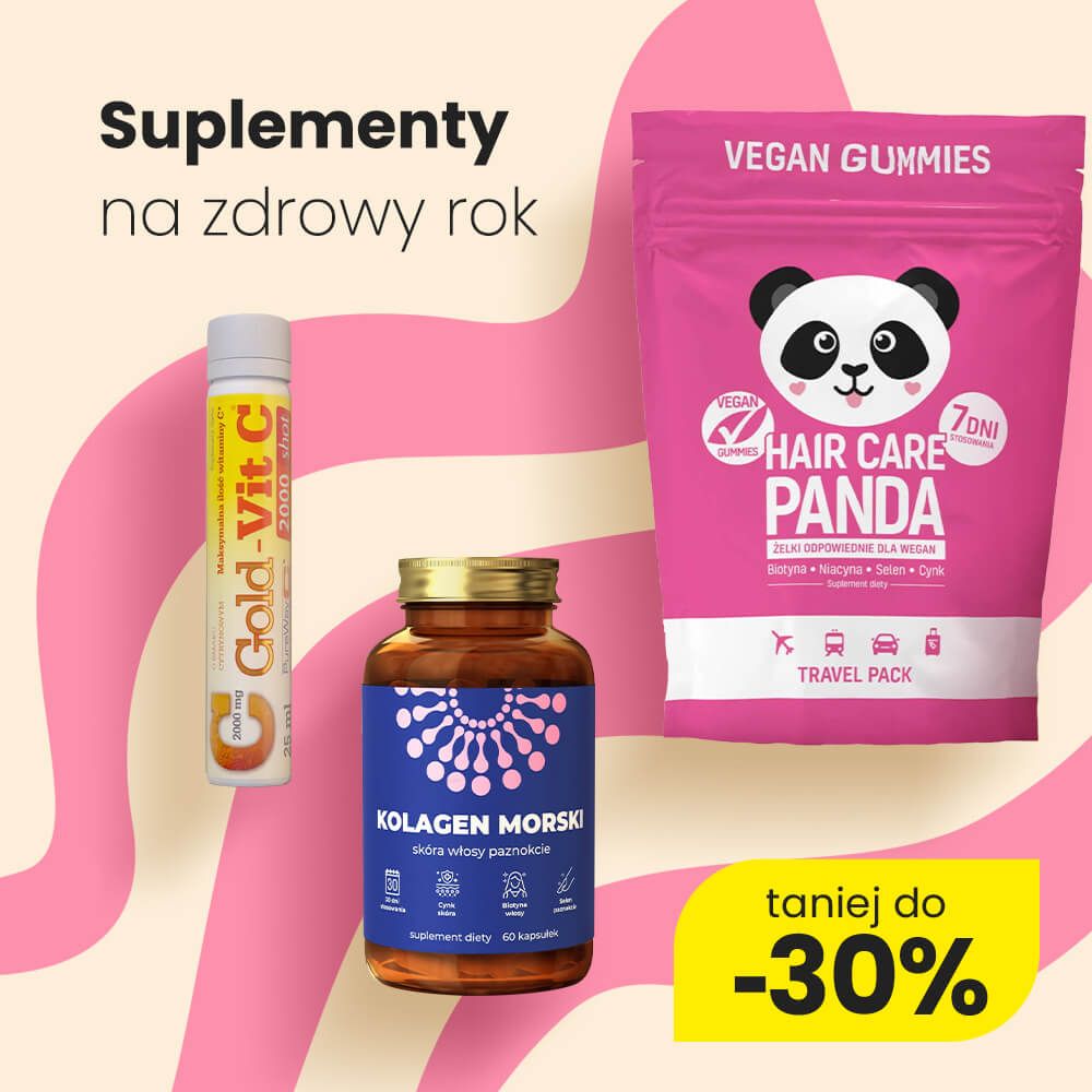 Suplementy 30% taniej