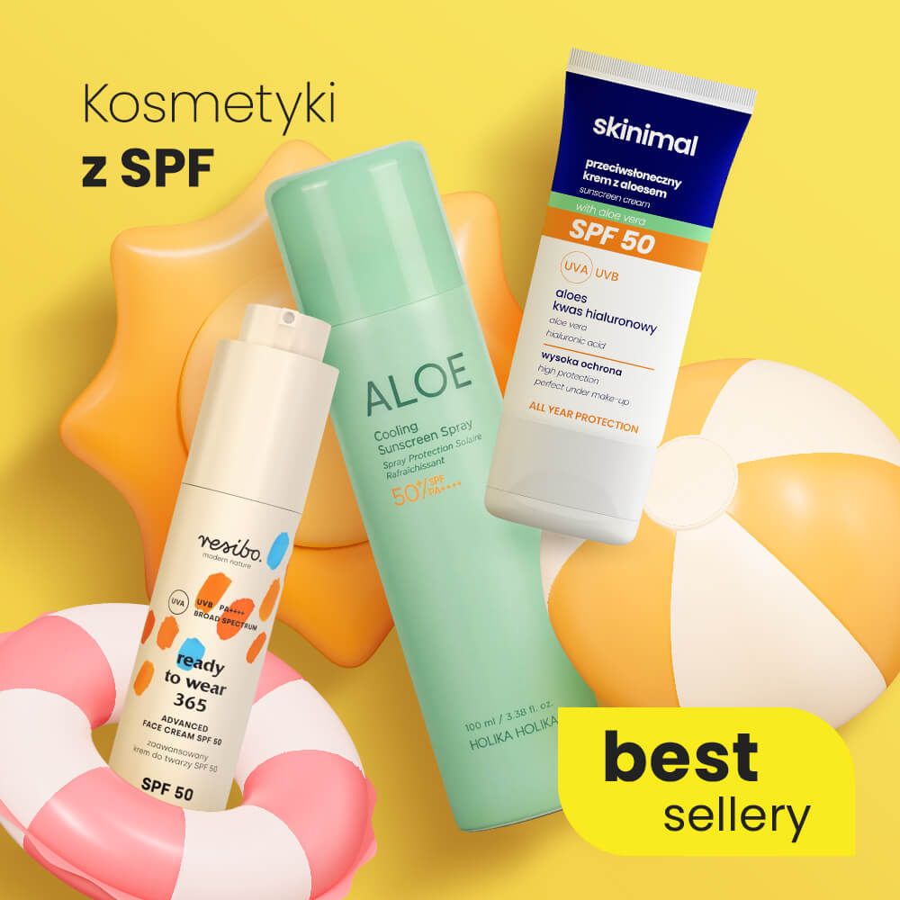 Ciesz się słońcem - kosmetyki z SPF
