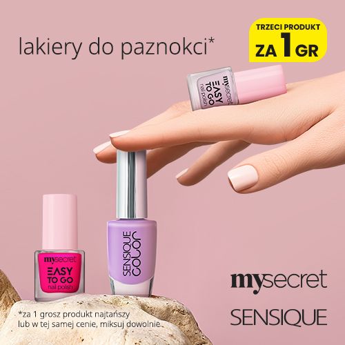 05/II Lakiery do paznokci MySecrety, Sensique
