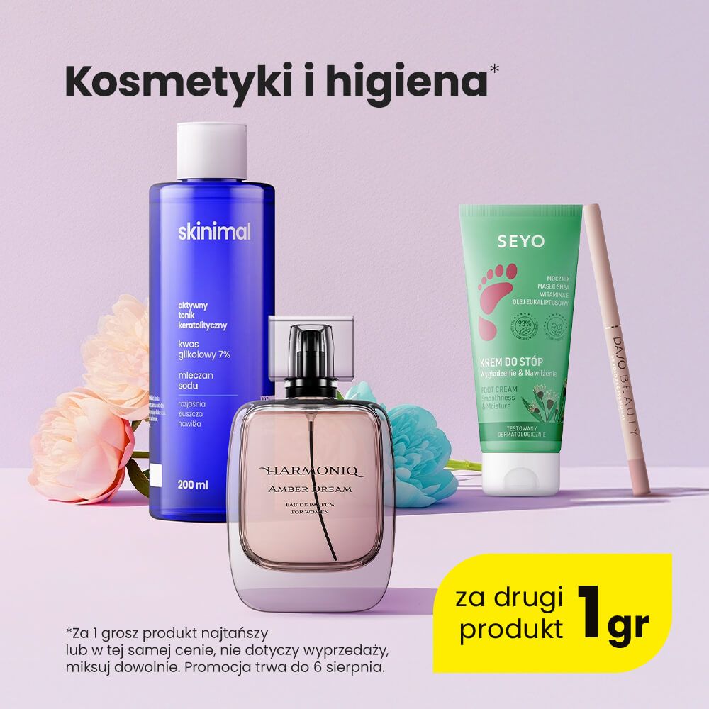 Kosmetyki i higiena 1+1 za 1 grosz