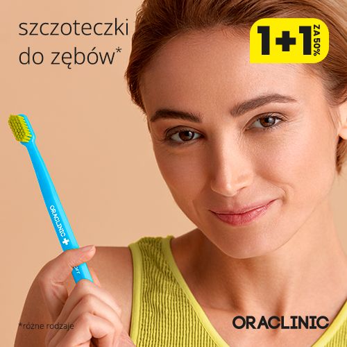 Szczoteczki do zębów 1+1 za 50%
