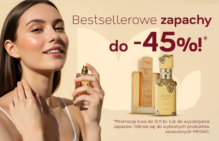 Bestsellerowe zapachy do -45%