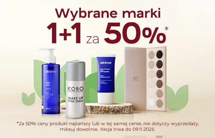 Wybrane marki 1+1 za 50%