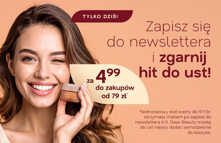 Zapisz się do newslettera i zgarnij hit do ust