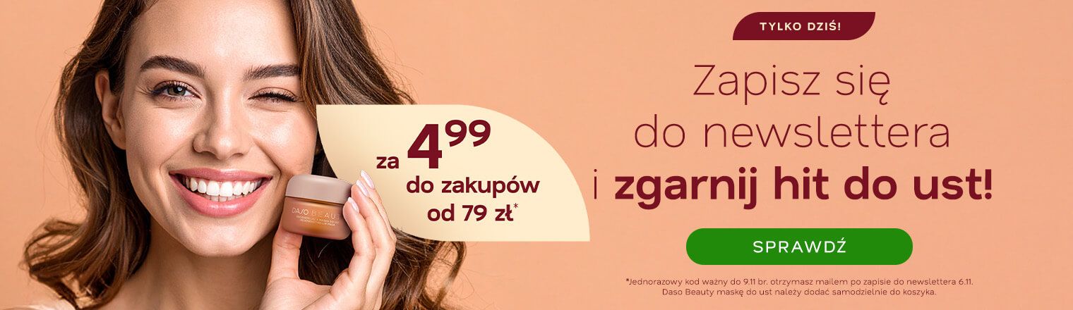 Zapisz się do newslettera i zgarnij hit do ust